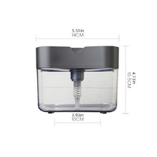 Press Portable Soap Dispenser Kitchen Cleaning Tool