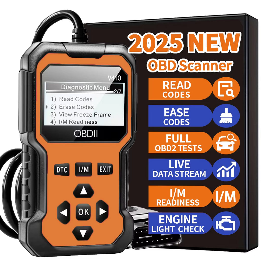 Car Obd2 Scanner Diagnostic Tool Engine Fault Code Reader Scanner
