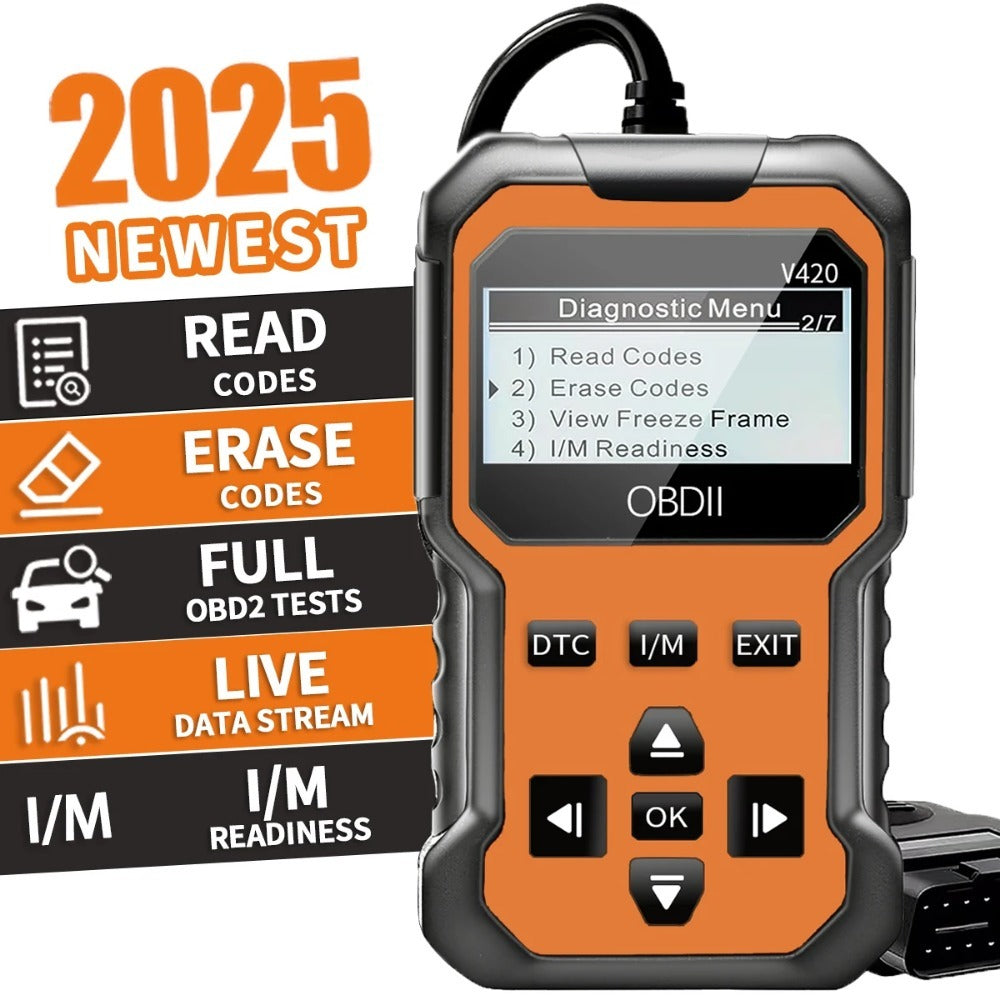 Car Obd2 Scanner Diagnostic Tool Engine Fault Code Reader Scanner