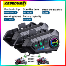 Bluetooth Motorcycle Helmet Intercom 300M Wireless Intercomunicador