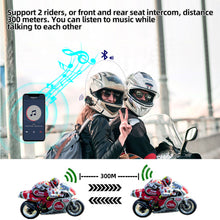 Bluetooth Motorcycle Helmet Intercom 300M Wireless Intercomunicador