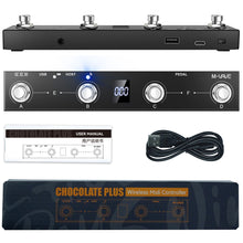 Wireless Midi Controller Keyboard 4 Buttons Foot Switch MIDI Host Interface