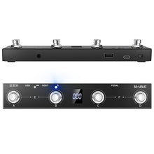Wireless Midi Controller Keyboard 4 Buttons Foot Switch MIDI Host Interface
