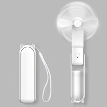 USB Rechargeable 3-speed Adjustable Foldable Handheld Fan