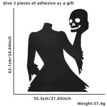 Halloween Decoration Room Door Stickers Window Ghost