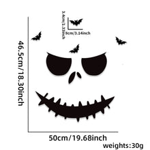 Halloween Decoration Room Door Stickers Window Ghost