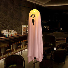 Halloween Glowing White Ghost LED Hanging Ghosts Horror Props