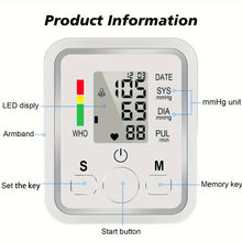 Upper Arm Automatic Blood Pressure Monitor