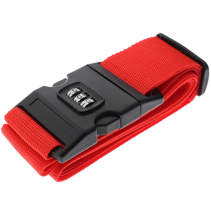 Adjustable Password Lock Packing Belt Anti-theft Luggage Buckle Strap