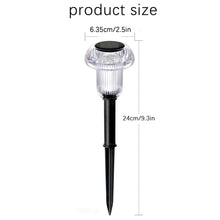 4Pcs Solar Pathway Lights Outdoor Vibrant LED Mushroom Garden Stake Lighting