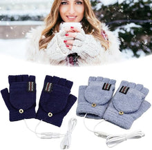 USB Winter Warm Heated Gloves