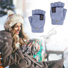 USB Winter Warm Heated Gloves