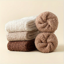 3 Pairs Winter Warm Coral Fleece Five-Toe Socks