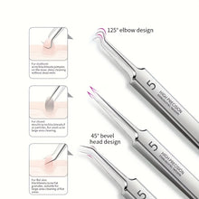 8-Piece Blackhead Remover Kit Stainless Steel Blemish & Acne Extraction Tools