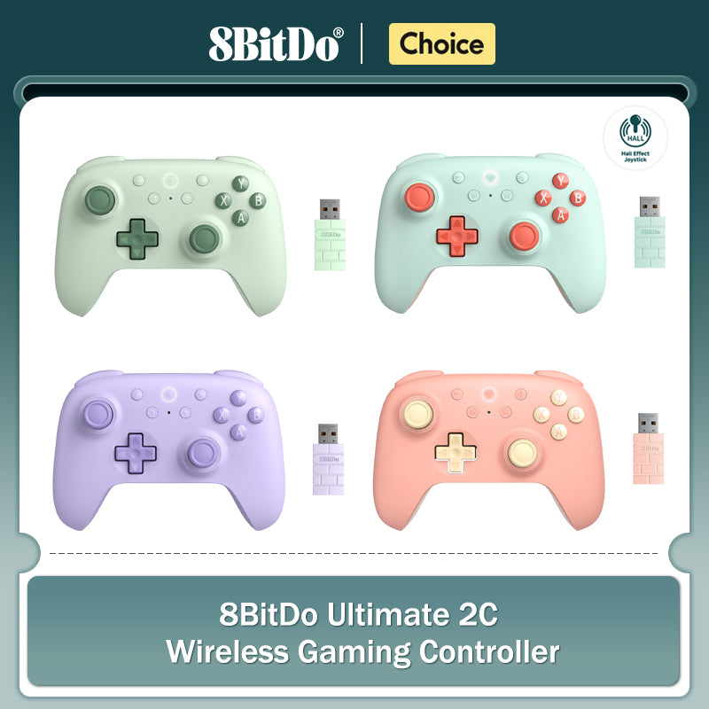 8BitDo Ultimate 2C Wireless Gaming Controller Gamepad Accessories