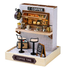 Mini DIY Flower House Handmade 3D Puzzle Assembly Building Toys