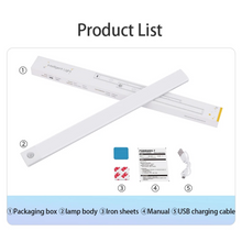 Motion Sensor USB Rechargeable Wireless Lamp Under Cabinet LED Lights