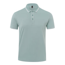 Men's Polo Shirt Summer Lapel Short Sleeve Business Casual T-shirt