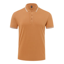 Men's Polo Shirt Summer Lapel Short Sleeve Business Casual T-shirt