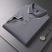 Men's Polo Shirt Summer Lapel Short Sleeve Business Casual T-shirt