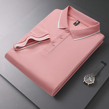 Men's Polo Shirt Summer Lapel Short Sleeve Business Casual T-shirt