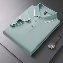 Men's Polo Shirt Summer Lapel Short Sleeve Business Casual T-shirt