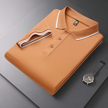 Men's Polo Shirt Summer Lapel Short Sleeve Business Casual T-shirt