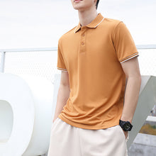 Men's Polo Shirt Summer Lapel Short Sleeve Business Casual T-shirt