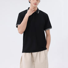 Men's Polo Shirt Summer Lapel Short Sleeve Business Casual T-shirt