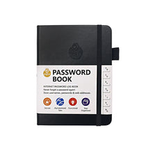 Hardcover Password Keeper Book with Alphabetical Tabs