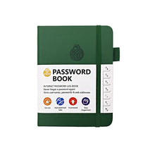Hardcover Password Keeper Book with Alphabetical Tabs