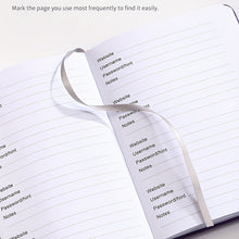 Hardcover Password Keeper Book with Alphabetical Tabs