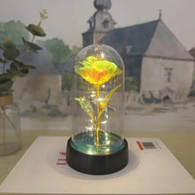 Eternal Rose LED Foil Flower Valentines Day Gift for Girlfriend