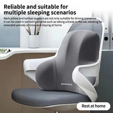 Waist Support Multi Functional Pain Relief Pillow Memory Foam Lumbar Back Cushion