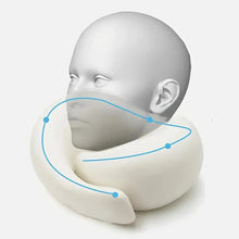Travel Neck Support Memory Foam U-shaped Neck Pillow