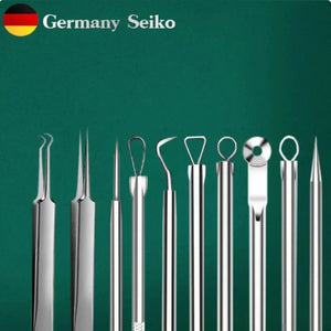 11pcs Acne Pimples Blackhead Remover Clip Facial Cleaner