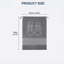 5pcs Non Woven Shoes Storage Bag Closet Organizer