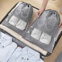 5pcs Non Woven Shoes Storage Bag Closet Organizer