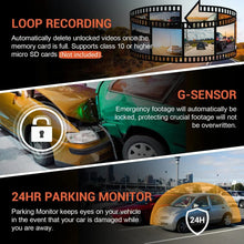 1080P WIFI Dual Camera Night Vision Dash Cam