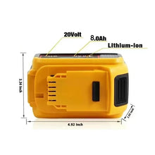 LED Portable Spotlights Cordless Outdoor Handheld Emergency Tool Light Fit Dewalt 18V Battery