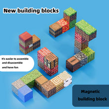 DIY Magnet Cube Montessori Magnetic Building Blocks