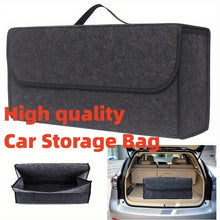 Anti Slip Compartment Boot Storage Organizer Car Storage Bag