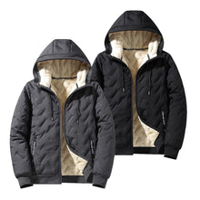 Men's Heavyweight Hooded Windproof Winter Jacket