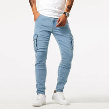 Men's Skinny Jeans Stretch Work Pants with Slim Fit