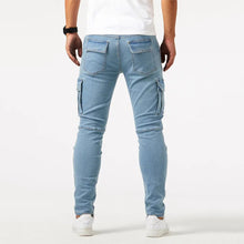 Men's Skinny Jeans Stretch Work Pants with Slim Fit