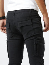 Men's Skinny Jeans Stretch Work Pants with Slim Fit