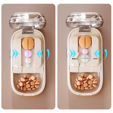 Portable Drug Tablet Medicine Dustproof Divider Organizer Crusher Pill Cutter