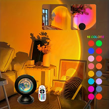 16-Color Spectrum Dynamic Color Changing Sunset Projection Light