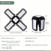 Super Bright Garage Lighting LED Shop Light With Adjustable Panels