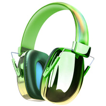Fashionable Electroplated Earmuffs Kids Hearing Protector Anti-noise Headphones